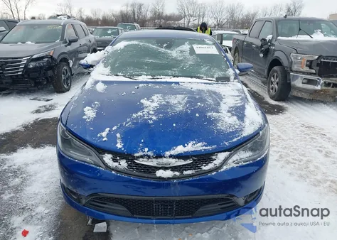 2015 Chrysler 200 S из США, поврежденный, VIN 1C3CCCBBXFN698749